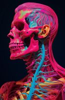 Plakat 56,6x86,4cm Anatomia Koloru