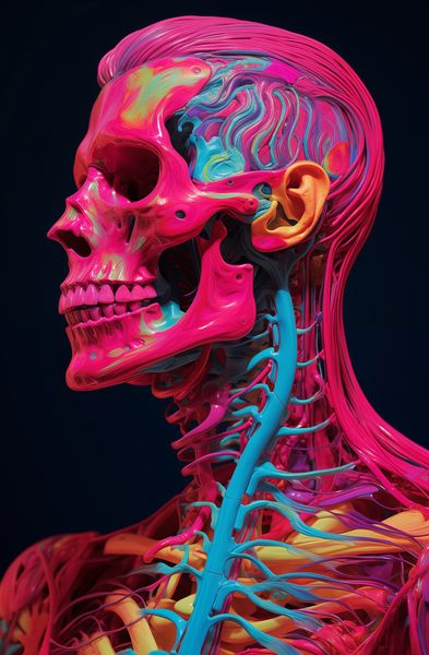Plakat 56,6x86,4cm Anatomia Koloru zdjęcie 1