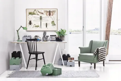 Pojemnik LEGO Storage 2x2 zielony 40031747 na Arena.pl