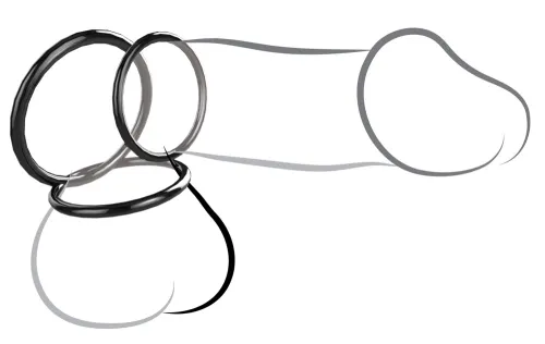 fantasy c-ringz zestaw 3 silikonowych pierścieni elastycznych na Arena.pl