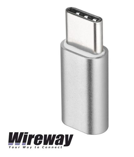 Adapter gniazdo micro USB - wtyk typ C Wireway WW330201 na Arena.pl
