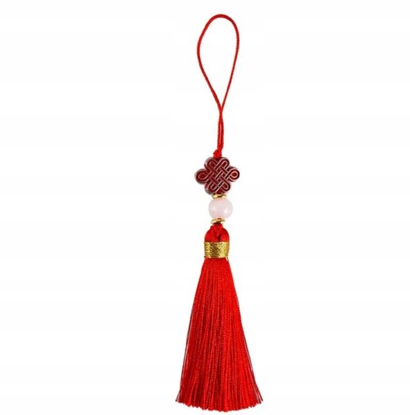 Sznurek TALIZAM FENG SHUI Amulet Mini Brelok Do Kluczy na Szczęście Happy zdjęcie 1
