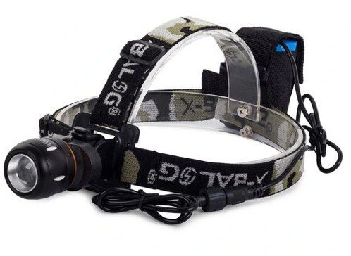 BAILONG LATARKA CZOŁOWA ROWEROWA PRZÓD CREE ZOOM zdjęcie 1