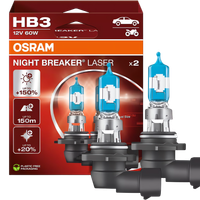 ŻARÓWKI OSRAM HB3 NIGHT BREAKER LASER +150%