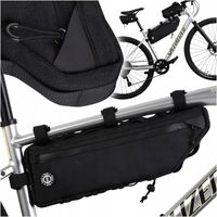 SAKWA ROWEROWA TORBA NA RAMĘ ROWER WODOODPORNA DUŻA POJEMNA 3 L