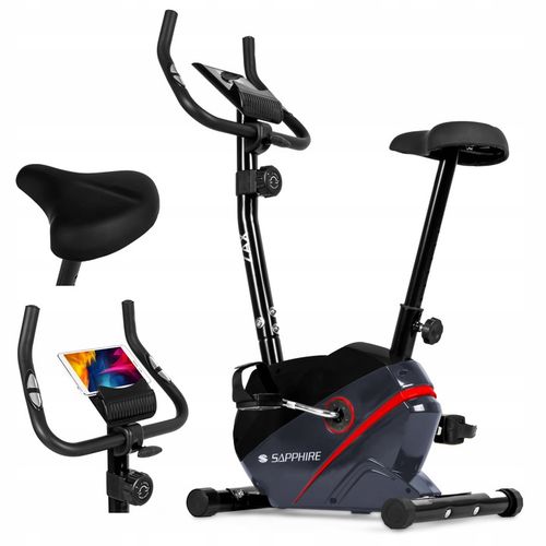 ROWER stacjonarny magnetyczny ZAX rowerek TRENINGOWY do ćwiczeń SAPPHIRE na Arena.pl