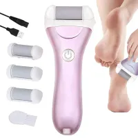 Elektryczny pilnik do stóp pięt tarka pumeks frezarka zestaw 3 rolki