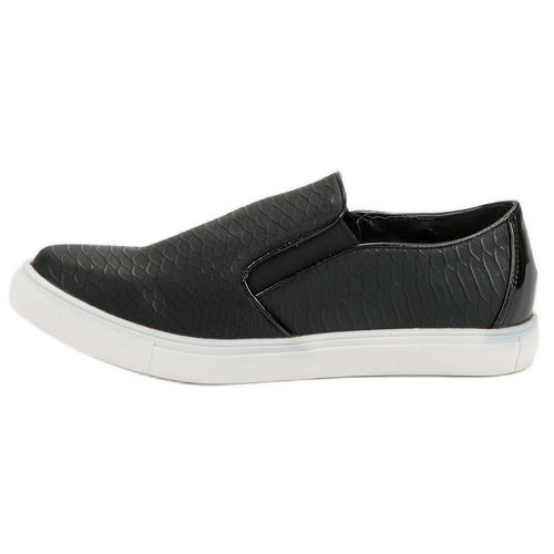 Czarne Trampki Slip On r.40 na Arena.pl