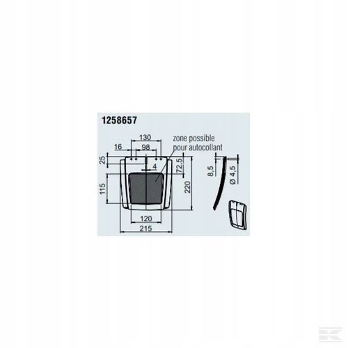 1258657 Chlapacz, 240 mm Czarny na Arena.pl