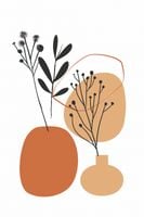 Plakat 61x91,5cm Botaniczny Pastel