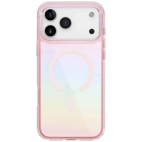 Etui UNIQ Iridescia na iPhone 17 Pro Magclick Charging - wielokolorowe na Arena.pl