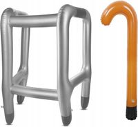 DMUCHANY NADMUCHIWANY BALKONIK CHODZIK Z LASKĄ PRZEBRANIE PREZENT