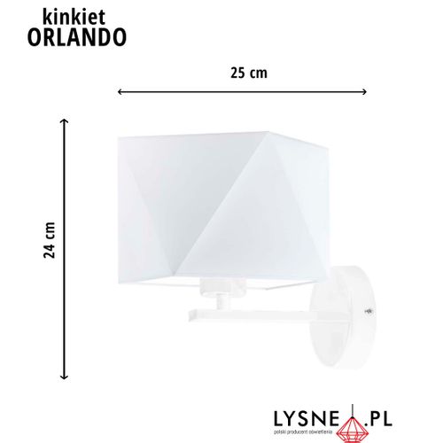 Nowoczesny kinkiet ORLANDO na Arena.pl