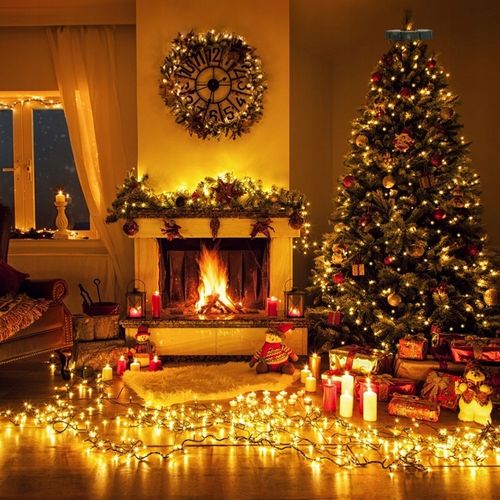 OŚWIETLENIE CHOINKOWE Z PIERŚCIENIEM, 2M, 400 DIOD LED, LAMPKI CHOINKOWE na Arena.pl