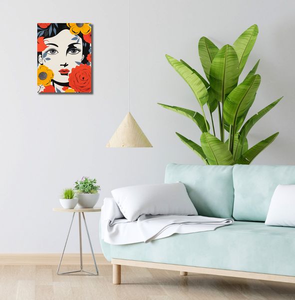 Obraz 30x40cm Kwiatowa Aura zdjęcie 2