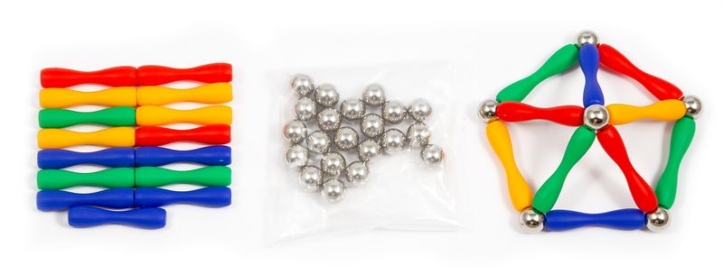 KLOCKI MAGNETYCZNE 52EL. zdjęcie 4