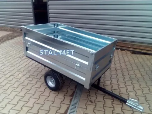 PRZYCZEPA PRZYCZEPKA Towarowa do quada ATV traktorka Wózek Stal-Met na Arena.pl