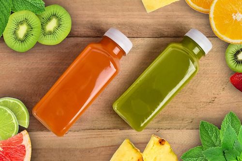 Butelki Plastikowe do soków napoi mleka 330ml + Nakrętki 100 sztuk na Arena.pl