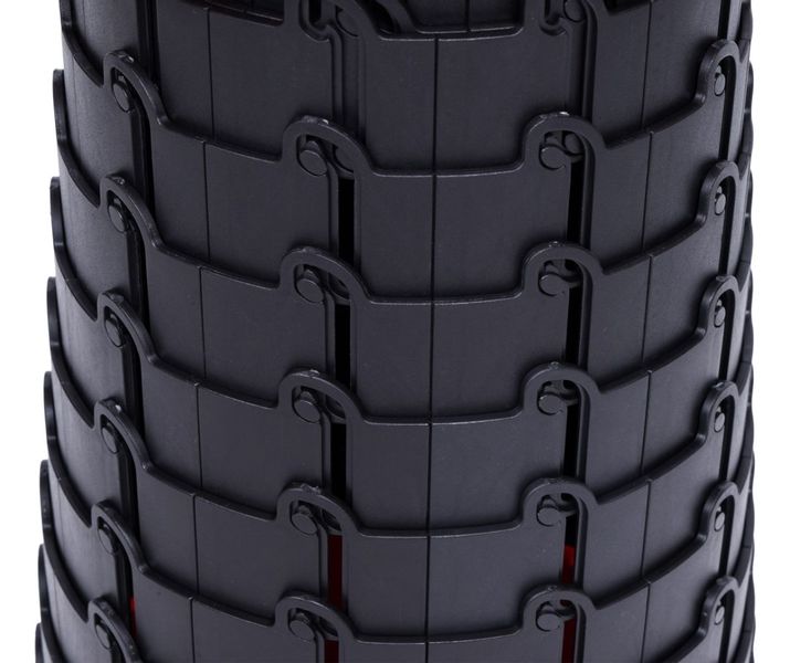 Przenośny stołek taboret składany czerwono-czarny Situp zdjęcie 7