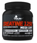 OLIMP CREATINE 1250 MEGA CAPS 400 KAPS MOCNY MONOHYDRAT KREATYNY