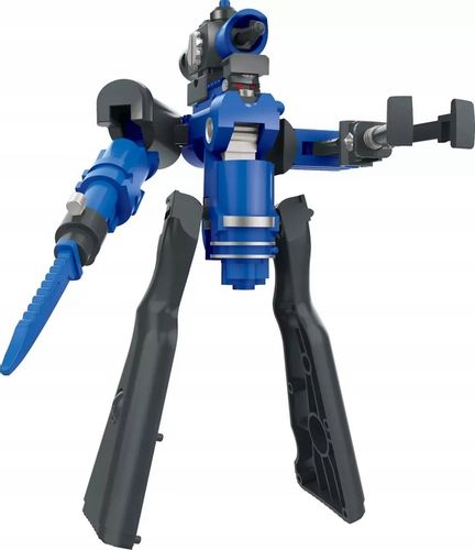 Karabin pistolet zabawka składana w robot EDDY TOYS 2w1 niebieski na Arena.pl
