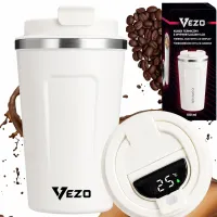 Vezo kubek termiczny kawę herbatę termos 510ml wyświetlacz ekran lcd smart