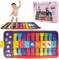 MATA MUZYCZNA DO TAŃCZENIA ELEKTRONICZNA INTERAKTYWNA INSTRUMENTY PIANINO