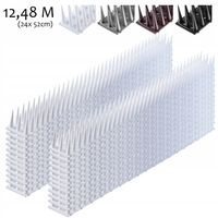 KOLCE NA PTAKI GOŁĘBIE PLASTIKOWE 24szt 12,48m