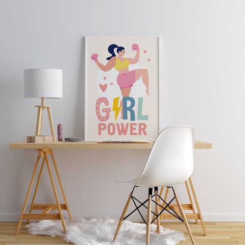 Plakat girl power 61x91 cm na Arena.pl