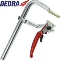 DEDRA ZACISK ŚCISK STOLARSKI ZAPADKOWY TYPU F 300X120MM STALOWY 12A158