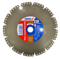 DEDRA TARCZA DIAMENTOWA WIELOZADANIOWA VACUUM BRAZED 230x22,2MM DEDRA H1087