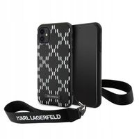 2 x ETUI SILIKONOWE KARL LAGERFELD MONOGRAM LOSANGE SAFFIANO DO IPHONE 11/X