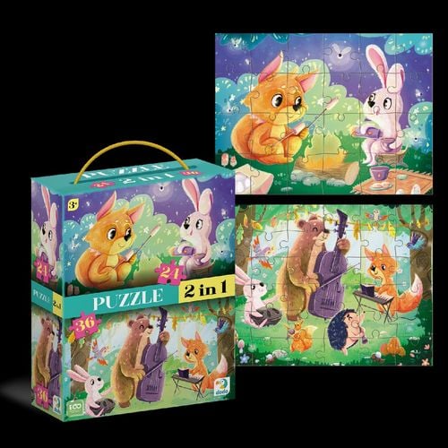 puzzle 2w1 letnie wieczory  300609 na Arena.pl