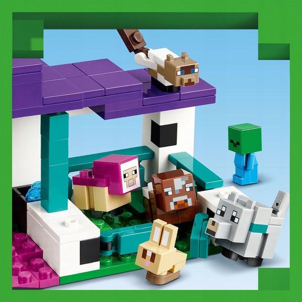 LEGO Minecraft Rezerwat zwierząt 21253 . zdjęcie 13