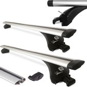 Uniwersalny bagażnik bazowy na relingi zintegrowane AMOS BOSS Belki Aluminiowe 107cm