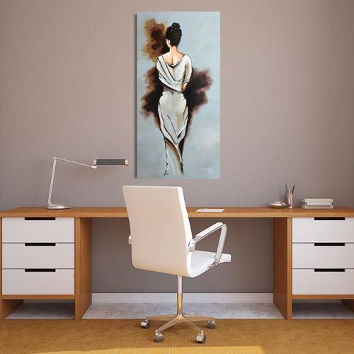 Obraz na płótnie - Canvas, Kobieta 2 40x100 na Arena.pl