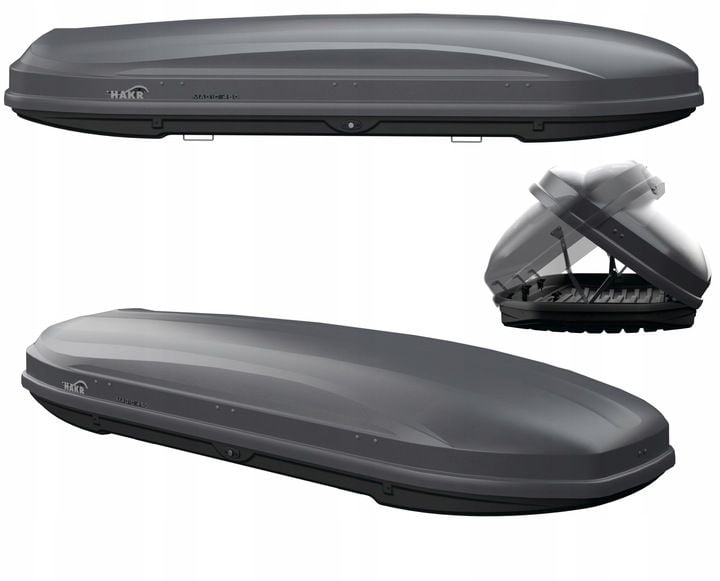 BAGAŻNIK DACHOWY BOX KUFER NA DACH HAKR MAGIC 450L 220x80x40 cm zdjęcie 1