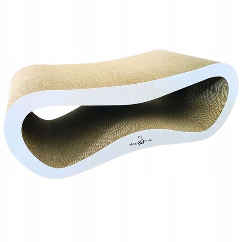 Drapak dla kota LEON | biały 40cm | 78x28x40 cm | MruuPruu na Arena.pl