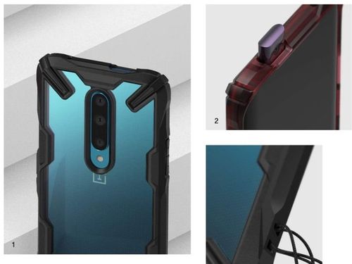 Etui Ringke Fusion X do OnePlus 7 Pro Black na Arena.pl