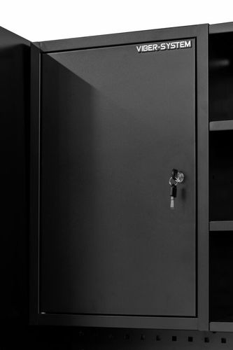 Zestaw modułowych mebli warsztatowych z szafkami jezdnymi narzędziowych na Arena.pl