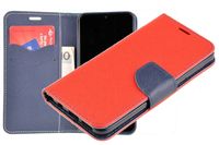 Etui portfel Fancy Case do SAMSUNG GALAXY A20e A202 czerwony