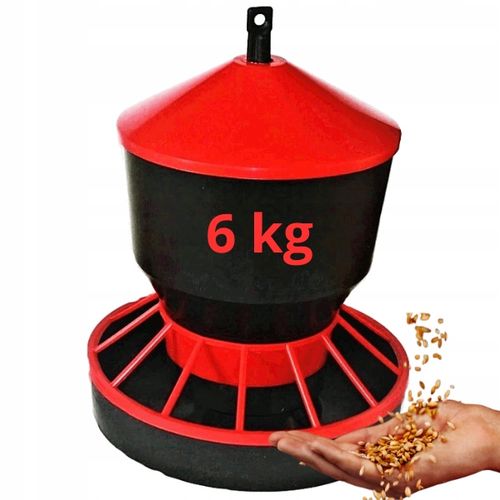 POIDŁO POIDŁA KARMNIK DLA DROBIU KUR GĘSI - 6 KG POLSKI PRODUCENT na Arena.pl