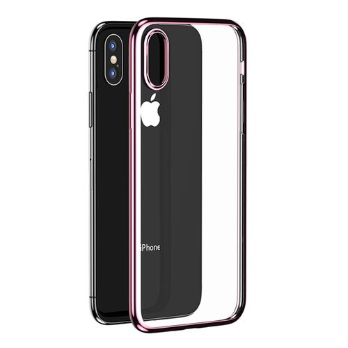 Etui Benks Electroplating TPU Apple iPhone XS MAX - Rose na Arena.pl