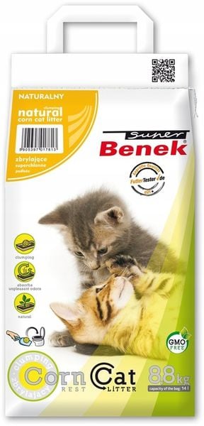 SUPER BENEK - Corn cat kukurydziany 14l zdjęcie 3