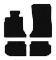 Dywaniki welurowe CARLUX-SILVER do BMW 5 F10 2010-2013, czarne