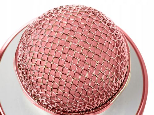 MIKROFON BEZPRZEWODOWY RÓŻOWY KARAOKE PREZENT DLA DZIECKA GŁOŚNIK BLUETOOTH na Arena.pl