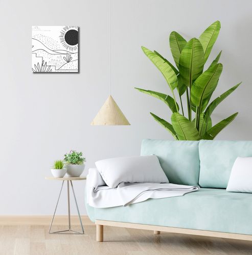 Obraz 30x30cm Linearny Pejzaż na Arena.pl