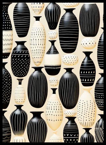 Plakat 40x55cm Monochromatyczna Harmonia na Arena.pl