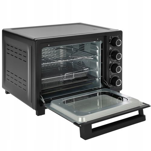 PIEKARNIK ELEKTRYCZNY 45L 2000W TERMOOBIEG ROŻNO GRILL SUSZARKA DO GRZYBÓW na Arena.pl