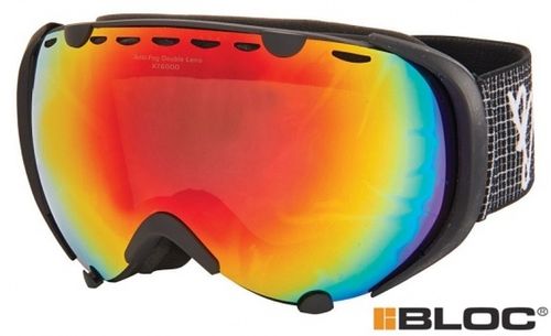 Gogle bloc narciarskie snowboardowe python czarne na Arena.pl